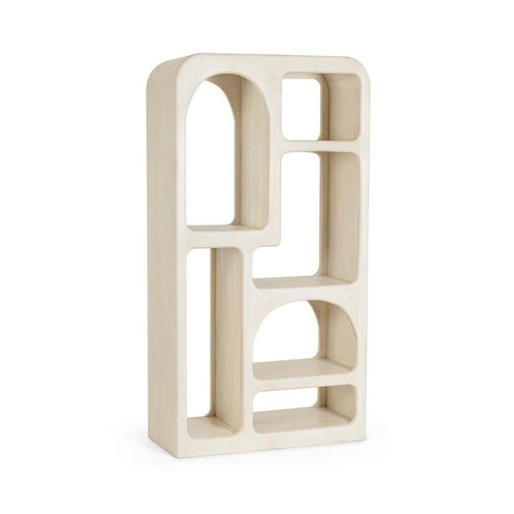 Bizzotto Libreria Cairo legno di mango 6 ripiani 90 × 33 cm