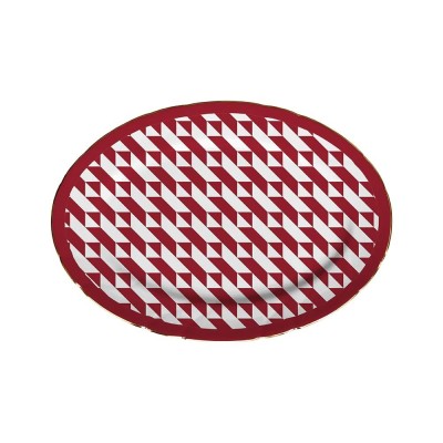 PIATTO A SERVIRE OVALE 27CM - LE ROUGE