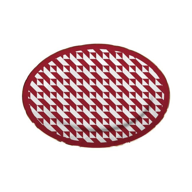 PIATTO A SERVIRE OVALE 27CM - LE ROUGE