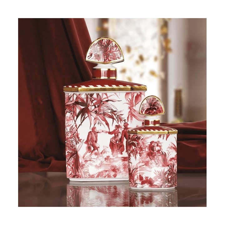Baci Milano Bottiglia ottagonale mini Le Rouge alta 13 cm