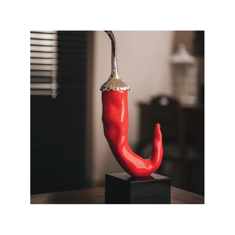 PEPERONCINO PICCOLO ROSSO E ORO H.13