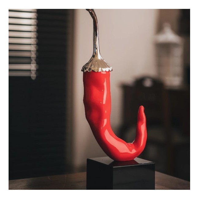 PEPERONCINO PICCOLO ROSSO E ORO H.13