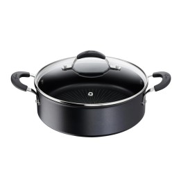 Lagostina Casseruola bassa Tempra con coperchio Ø 26 cm
