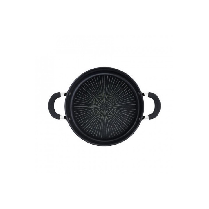 Lagostina Casseruola bassa Tempra con coperchio Ø 26 cm