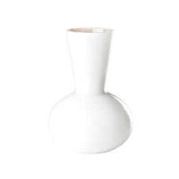 Venini Vaso Idria lattimo e talpa alto 23 cm