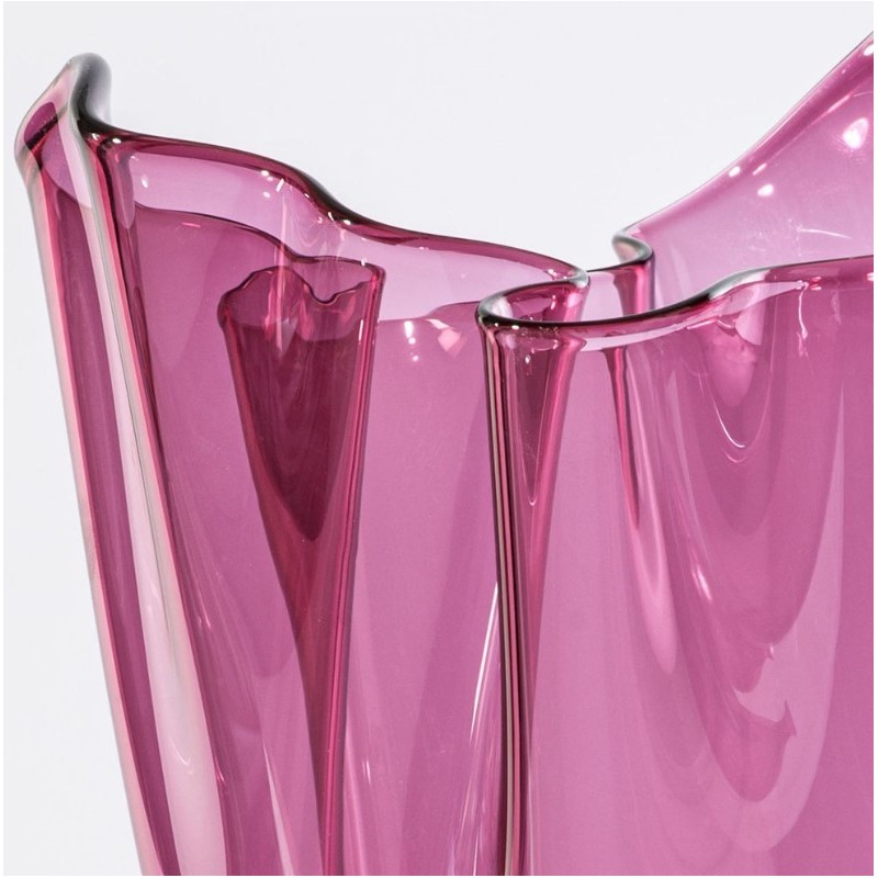 Vaso Fazzoletto Venini Magenta – Icona di...