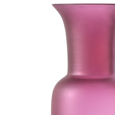Vaso Opalino Venini Magenta Sabbiato – Vetro di Murano... 2
