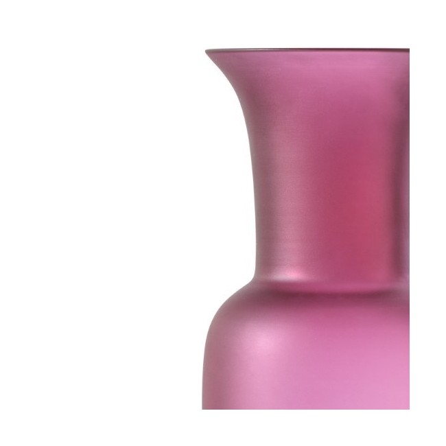 Vaso Opalino Venini Magenta Sabbiato – Vetro di...