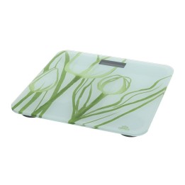 Hervit Bilancia pesapersone Tulip in vetro 27 × 27 cm