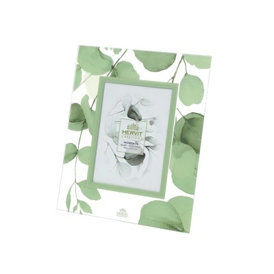 CORNICE VETRO BOTANIC VERDE 18X22