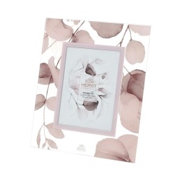 Hervit Cornice Botanic rosa grande in vetro 24 × 29 cm