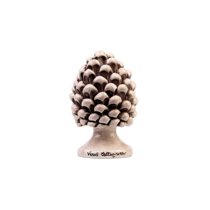 Verus Ceramiche Pigna bianco antico alta 15 cm
