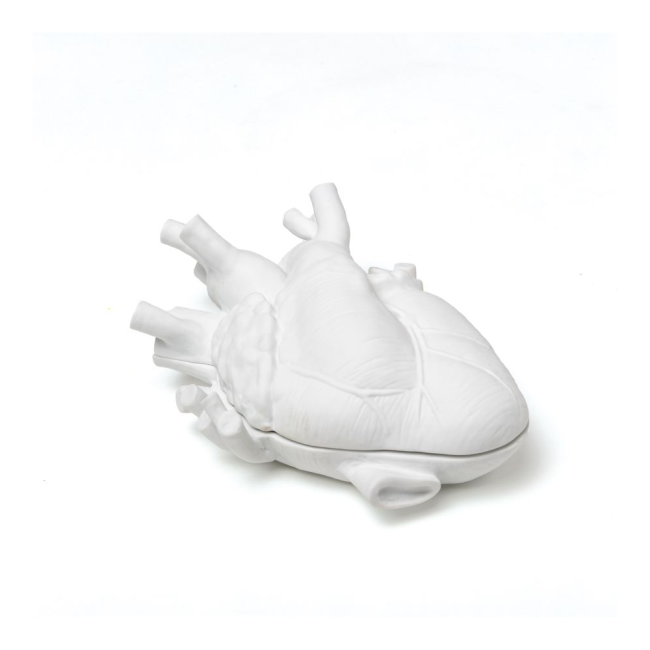 CONTENITORE IN PORCELLANA "LOVE IN A BOX" SOFT