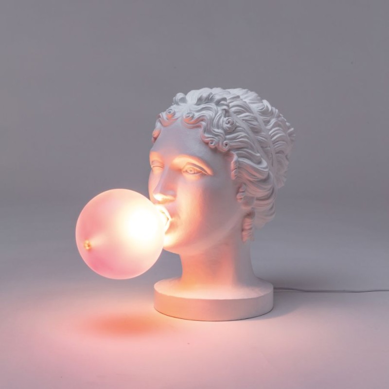 LAMPADA IN RESINA "GRACE" Cm.21x32 h.36