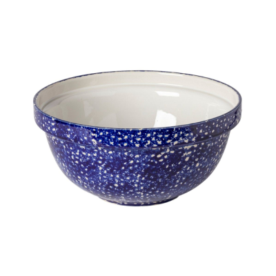 MIXING BOWL 31 CM ABBEY BLUE SPLATTER