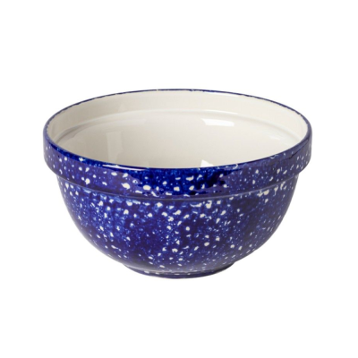 MIXING BOWL 24 CM ABBEY BLUE SPLATTER