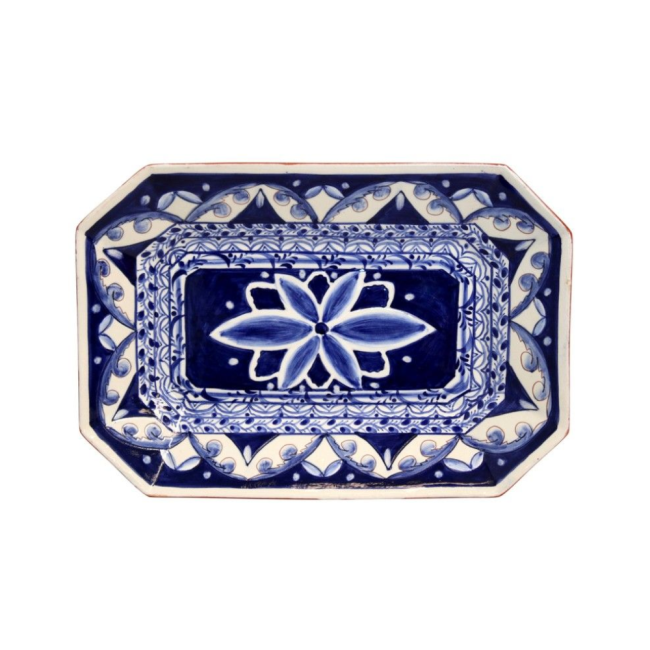 Piatto da Portata Alentejo 34 cm Casafina – Terracotta Dipinta a Mano