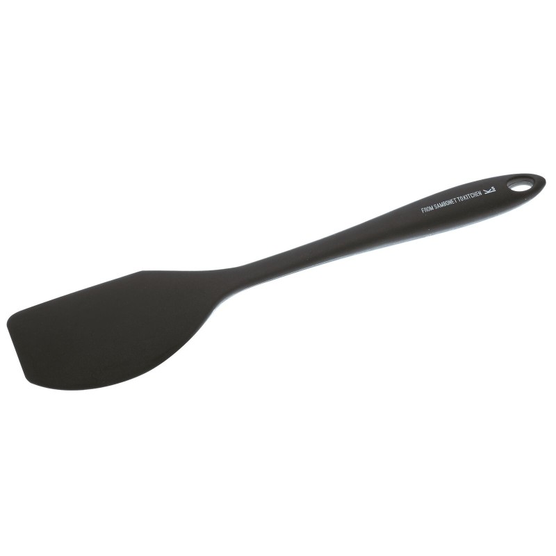 Spatola Smussata Cm 29 Silic. Nero Sambonet Kitche