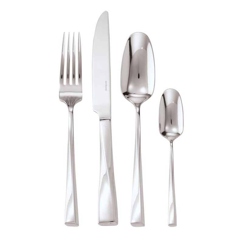 Servizio 24 Pz Monoblocco Twist Inox