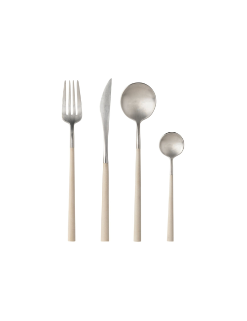 SET POSATE 24 PEZZI MITO BRUSHED CRU