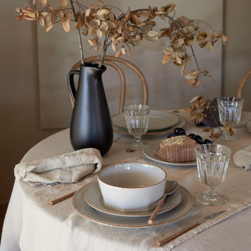 SET POSATE 24 PEZZI MITO BRUSHED WOODEN
