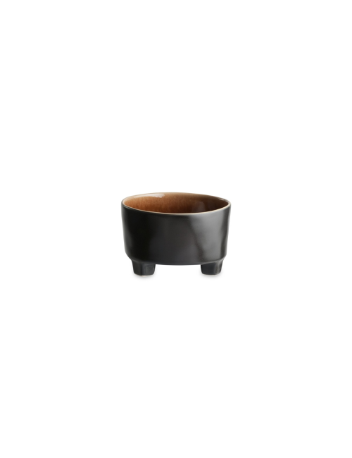 SET 6 CIOTOLE C/PIEDI 12CM 0.32L RIVIERA TERRA