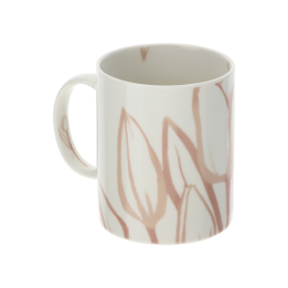 Hervit Creations Mug Tulip rosa in porcellana 8 × 10 cm