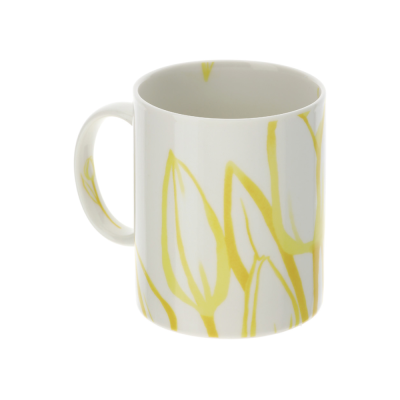 TAZZA MUG TULIP PORC. 8X10 GIALLO