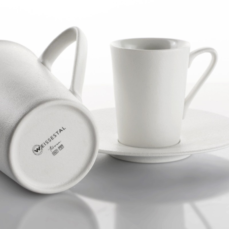 SERV.CAFFE 12PZ TERREA WHITE