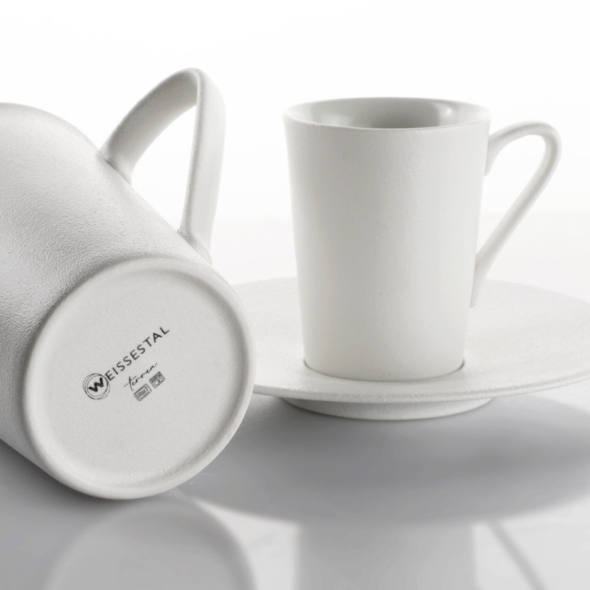 SERV.CAFFE 12PZ TERREA WHITE
