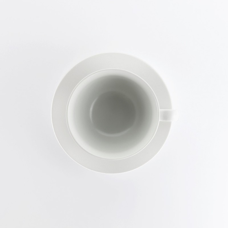 SET 2 TAZZE COLAZIONE TERREA WHITE