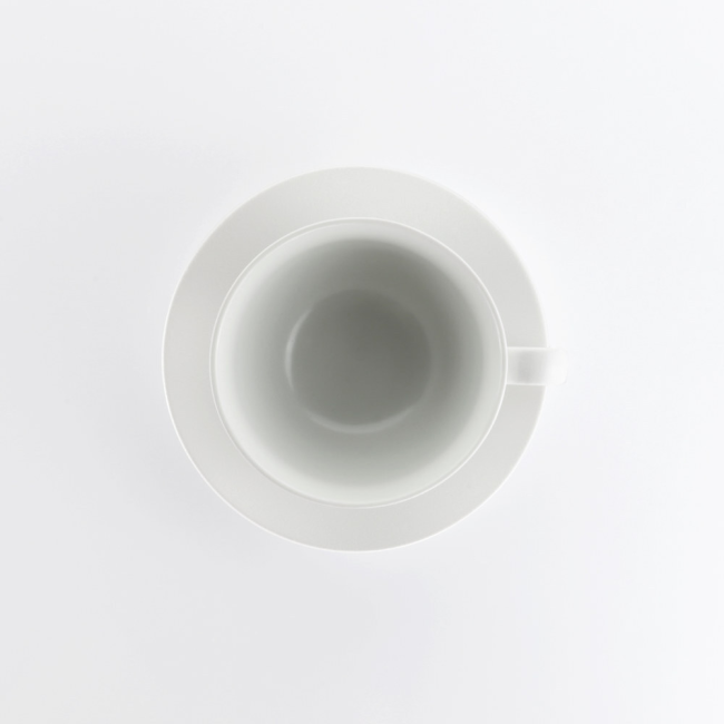 SET 2 TAZZE COLAZIONE TERREA WHITE