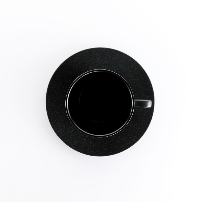 SET 6 TAZZE TE TERREA BLACK