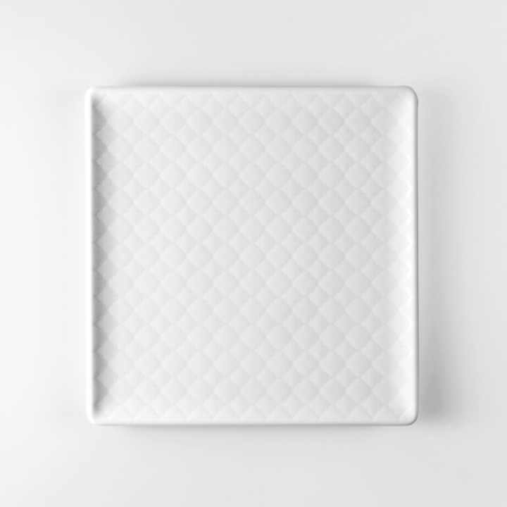 Weissestal Servizio di piatti Tile White 38 pezzi