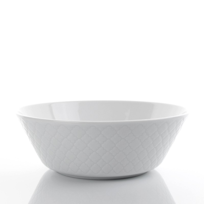 SERV.TAVOLA 38PZ TILE WHITE
