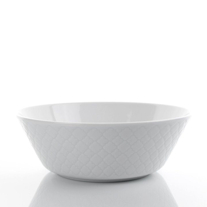 Weissestal Servizio di piatti Tile White 38 pezzi