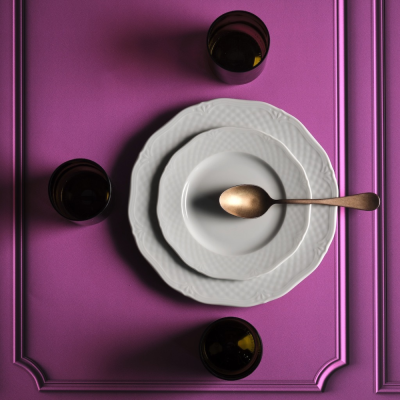 Servizio Tavola 18 Pezzi Flora Weiss – Piatti in... 2