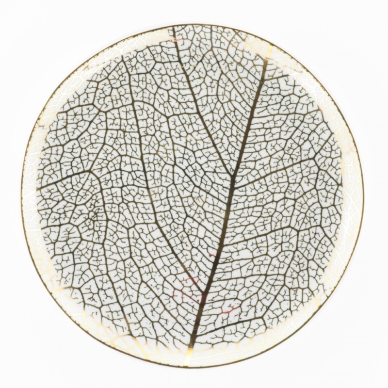 Servizio Tavola 36 Pezzi Onix White Leaf in...