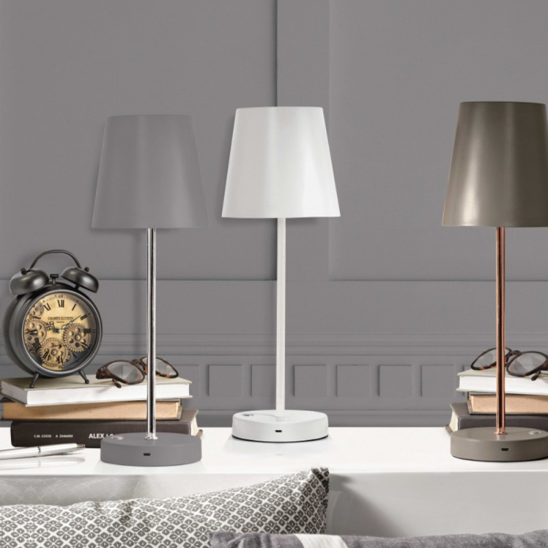 LAMPADA LED TOUCH ALTAIR BIANCO METAL