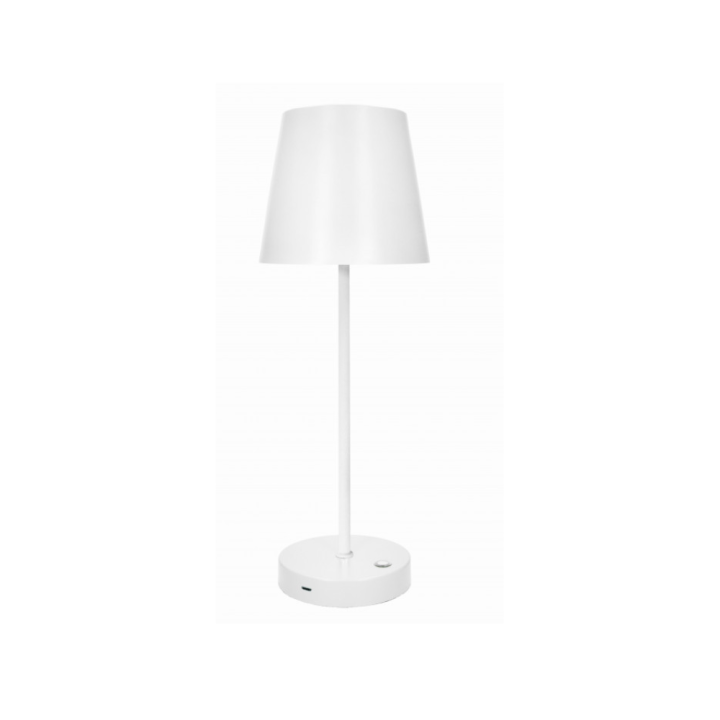 Brandani Lampada LED Altair ricaricabile bianca 37,5 cm