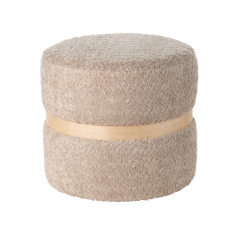 L'Oca Nera Pouf rotondo rosa Ø 40 cm