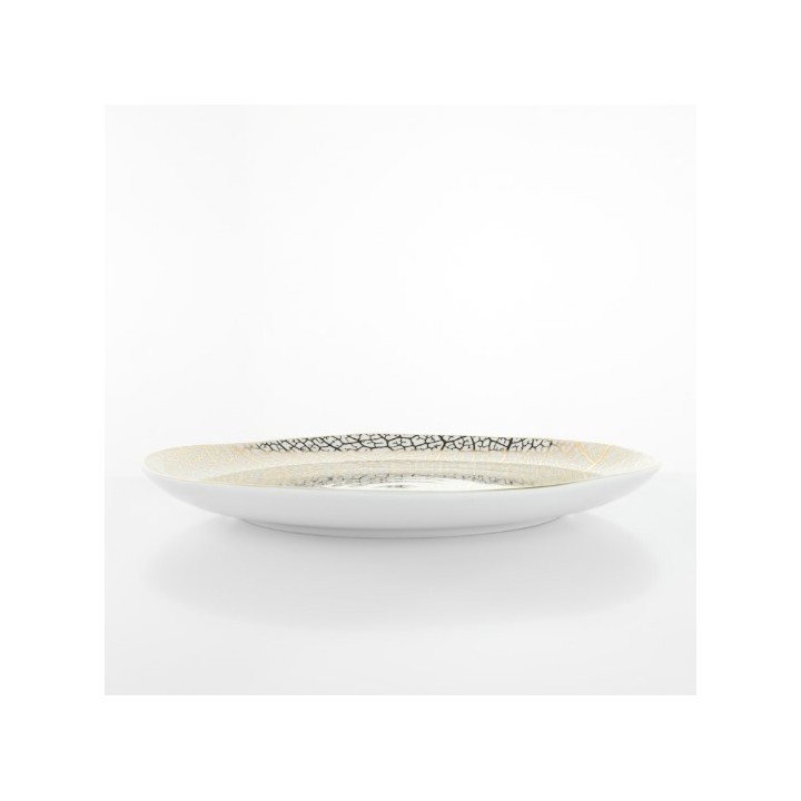 Weissestal Servizio di piatti Onix White Leaf 36 pezzi