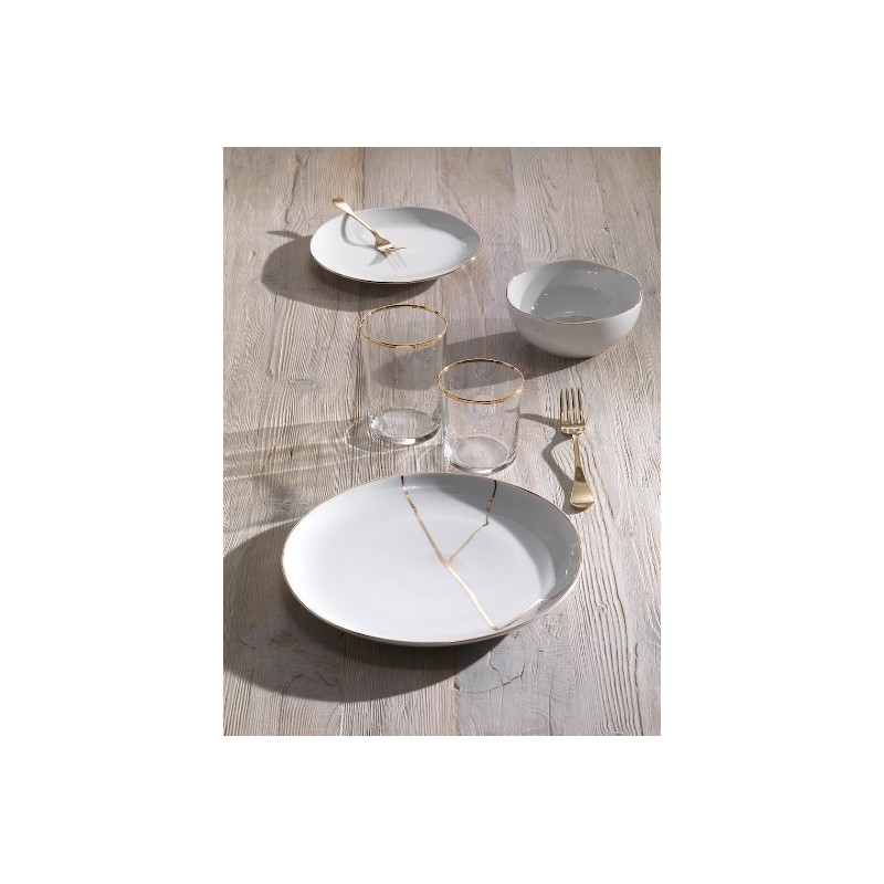 SERV.TAVOLA 36PZ ONIX WHITE BREAK
