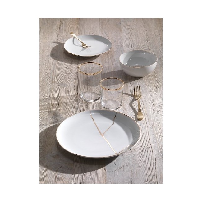 SERV.TAVOLA 36PZ ONIX WHITE BREAK