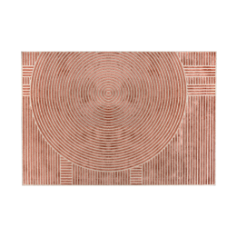 L'Oca Nera Tappeto lana e viscosa a rilievo 160 × 230 cm