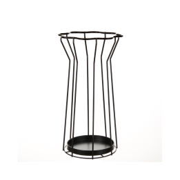 L'Oca Nera Portaombrelli nero Ø 29 cm alto 54 cm