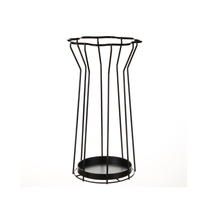 L'Oca Nera Portaombrelli nero Ø 29 cm alto 54 cm