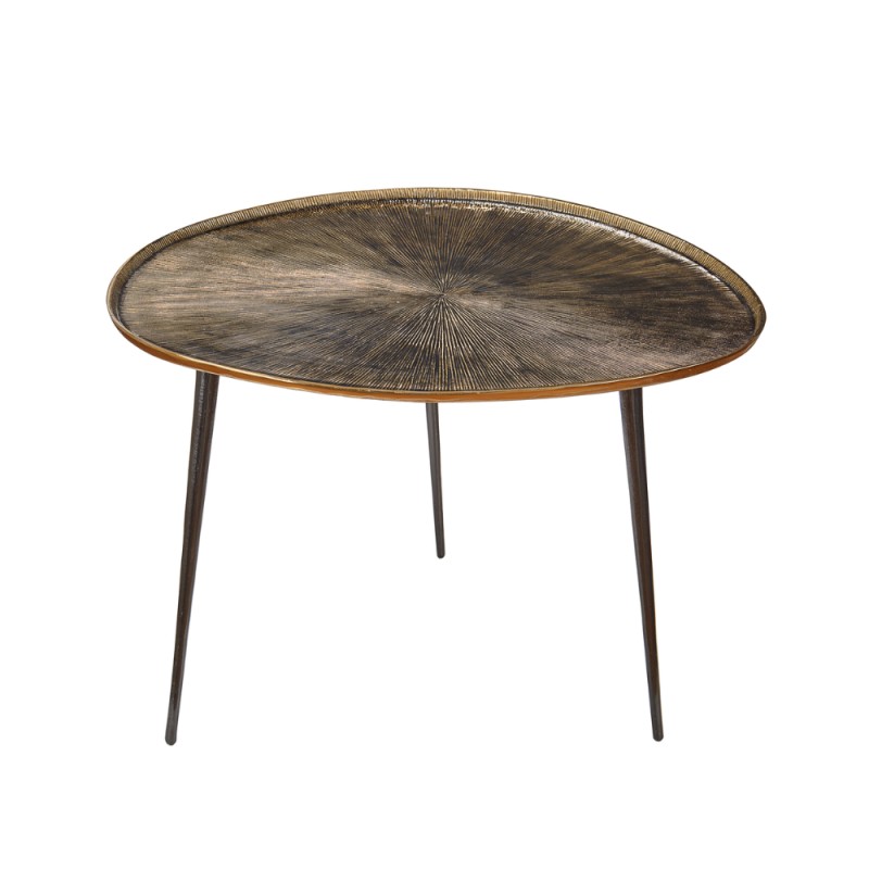 Tavolino Grande in Alluminio Smaltato – L’Oca Nera