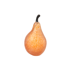 L'Oca Nera Pera decorativa in vetro alta 28 cm