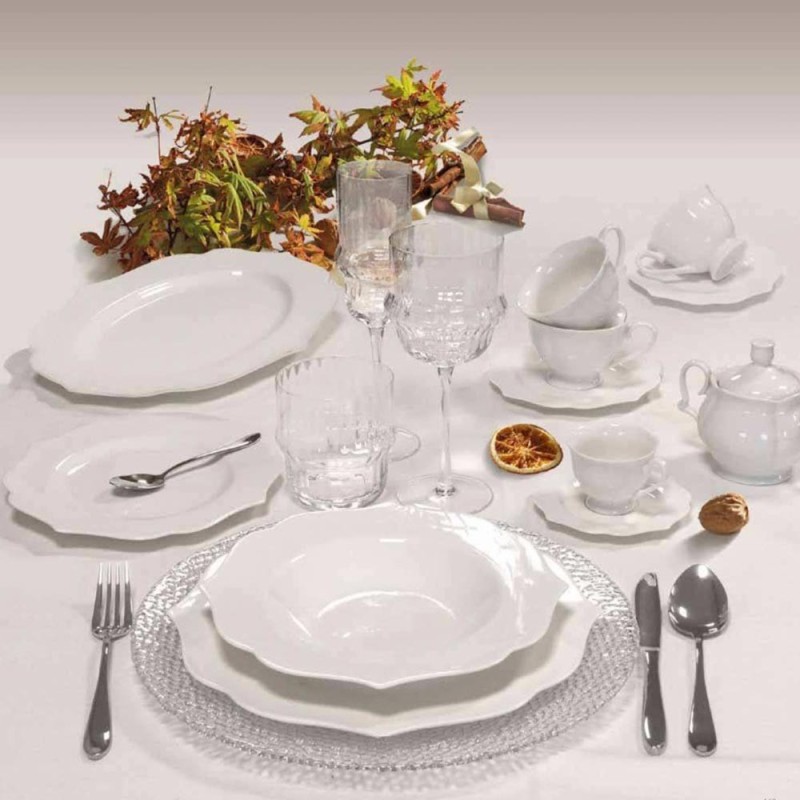 TAZZINA CAFFE QUEEN SET 2 PZ NEW BONE CHINA